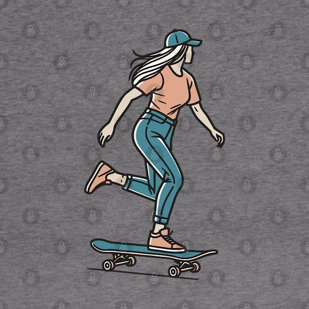 Skater Girl by Green Dreads